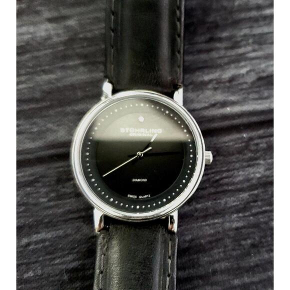 Stuhrling Womens 29mm Symphony Diamond Watch For‎ Repair - Picture 3 of 8